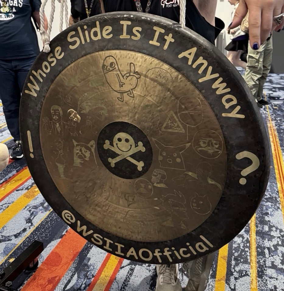 Whose Slide Is It Anyway? 10 Year Anniversary Badge